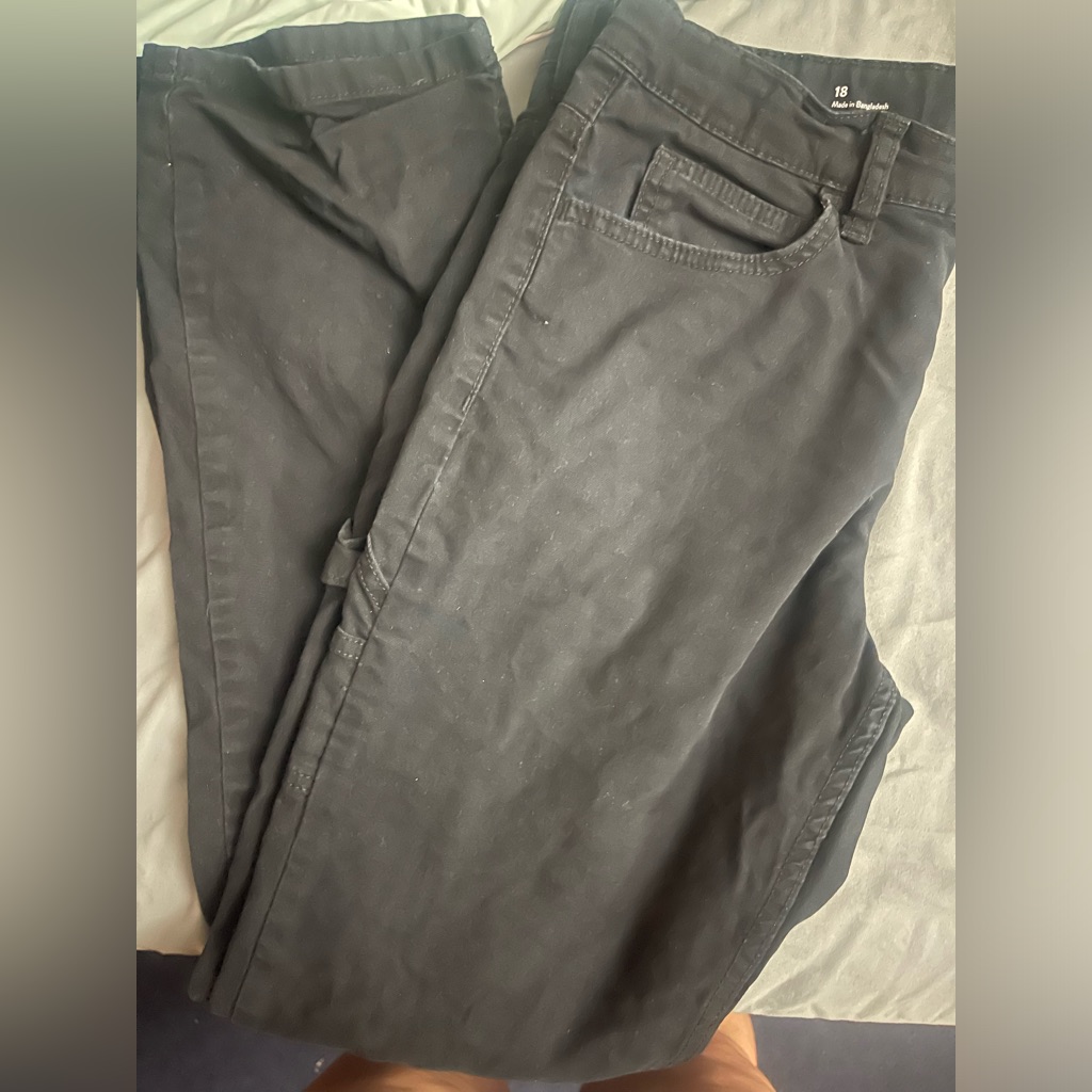98 Black Straight Fit Brand There Abouts Size 18 Boys